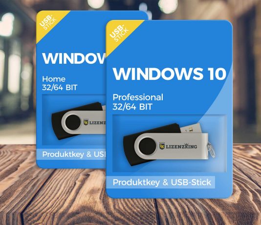 La clé USB Windows 10 : Maintenant disponible dans la boutique Lizenzking